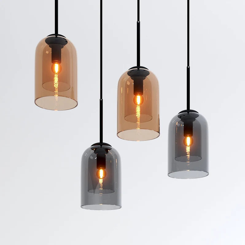Double Glass Pendant Light